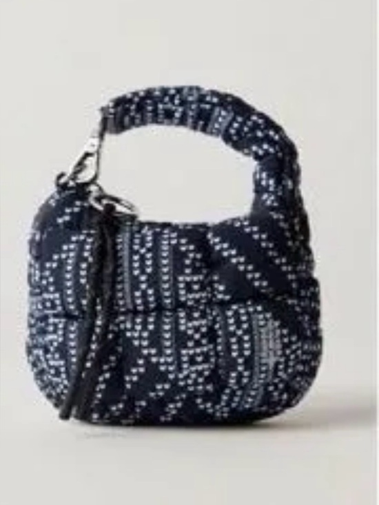 FP Movement by Free People Handbags - Free People FP Movement Printed Micro Pouch in Chevron Stitch NWT